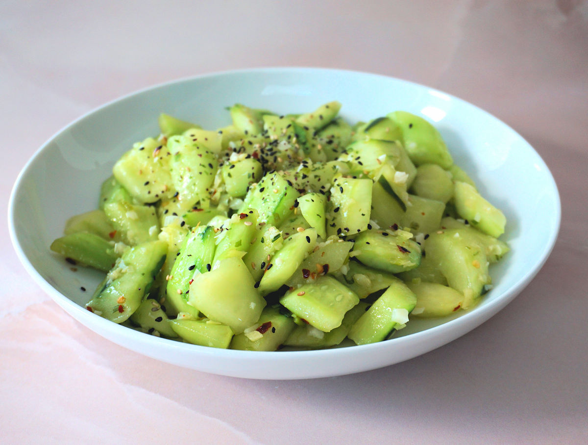 Stir Fried Cucumbers Recipe Cuisine Fiend